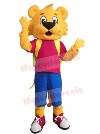 Lion mascot costume
