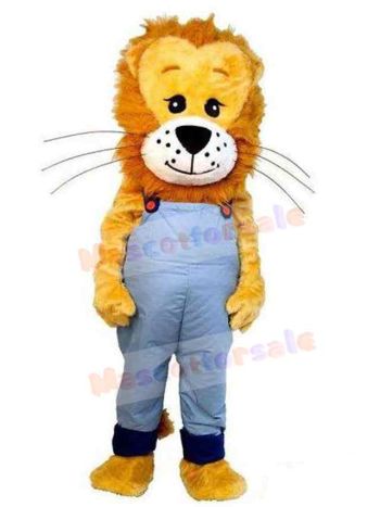 Lion mascot costume