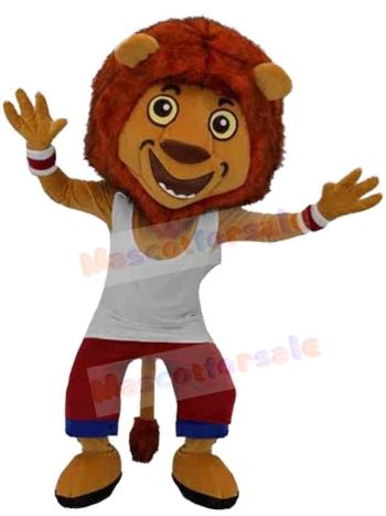 Lion mascot costume