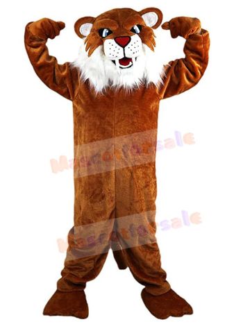 Leopard mascot costume