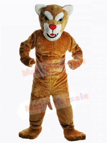 Leopard mascot costume