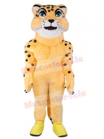 Leopard mascot costume