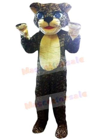 Leopard mascot costume