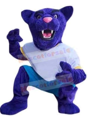 Leopard mascot costume