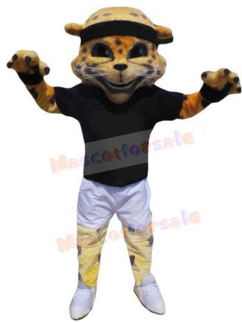 Leopard mascot costume