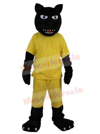 Panther mascot costume
