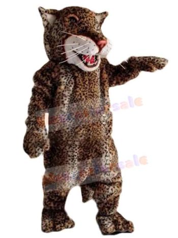 Leopard mascot costume
