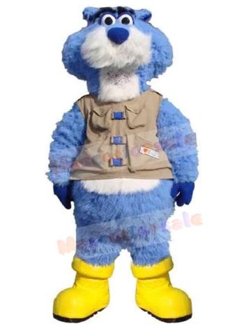 Leopard mascot costume