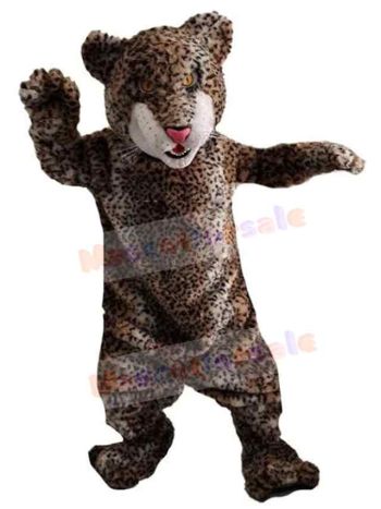 Leopard mascot costume