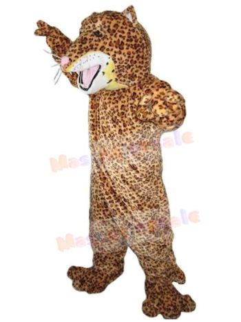 Leopard mascot costume