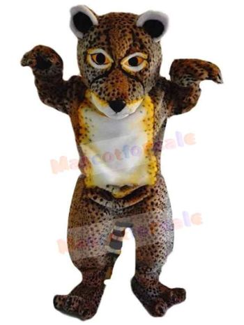 Leopard mascot costume