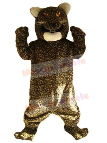 Leopard mascot costume