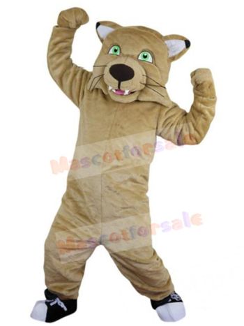 Leopard mascot costume