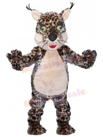 Leopard mascot costume