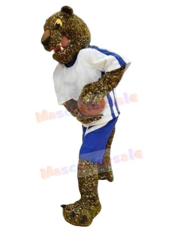 Leopard mascot costume