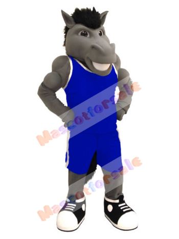Mustang Horse mascot costume