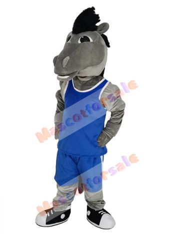 Mustang Horse mascot costume