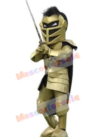 spartan knight mascot costume