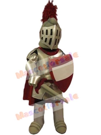 spartan knight mascot costume