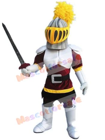 roman knight mascot costume