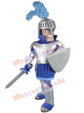 roman knight mascot costume