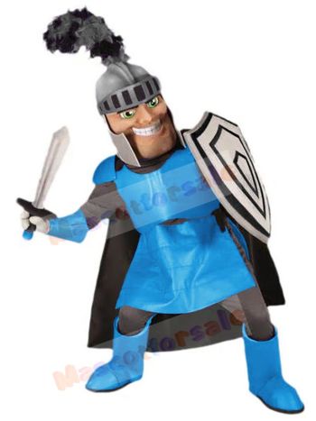 Knight mascot costume