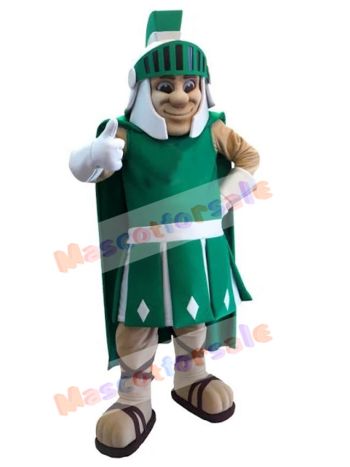 spartan knight mascot costume