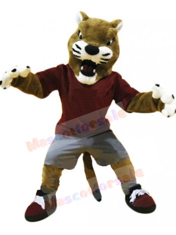 wild cat mascot costume