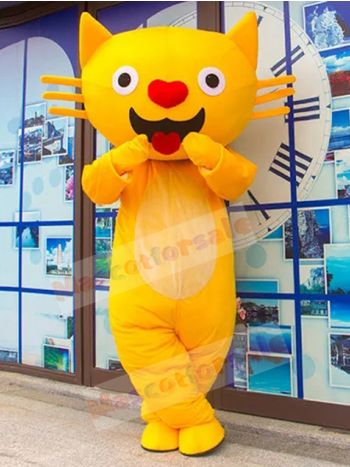 Cat mascot costume