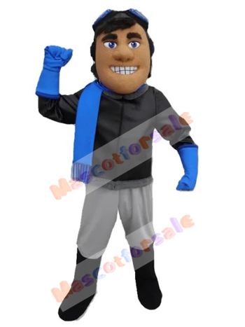 Aviator mascot costume