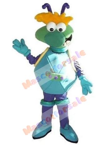 Astronaut Alien mascot costume