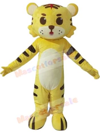 Tiger mascot costume