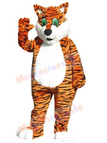 Tiger mascot costume