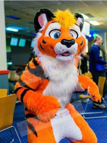 Tiger mascot costume