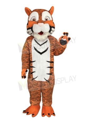 Fierce Cute Tiger Mascot Costume