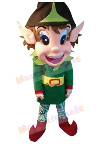 Elf mascot costume