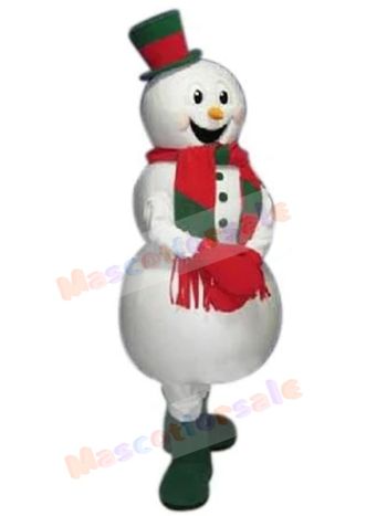 Snowman mascot costume