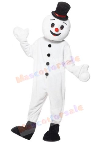 Snowman mascot costume