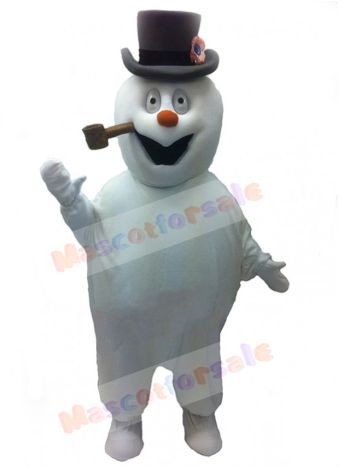 Snowman mascot costume