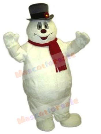 Snowman mascot costume