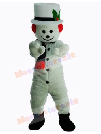 Snowman mascot costume