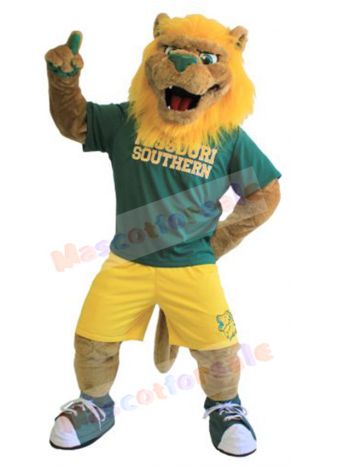 Lion mascot costume