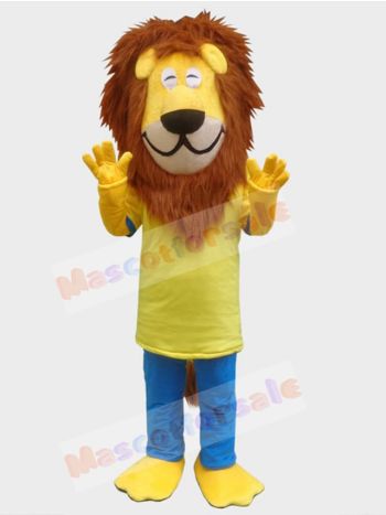 Lion mascot costume