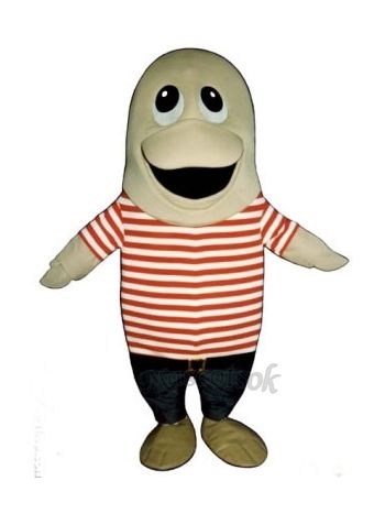 Cute Flounder Mascot Costume