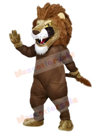Power Muscle Lion Mascot Costumes Animal