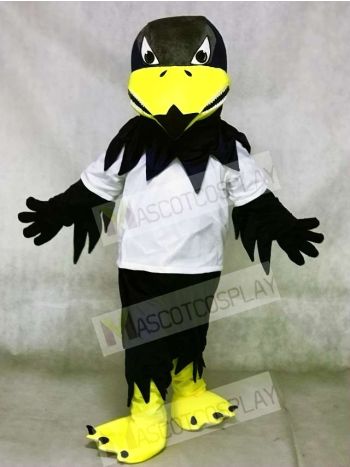 White Shirt Sport Falcon Eagle Mascot Costumes Animal