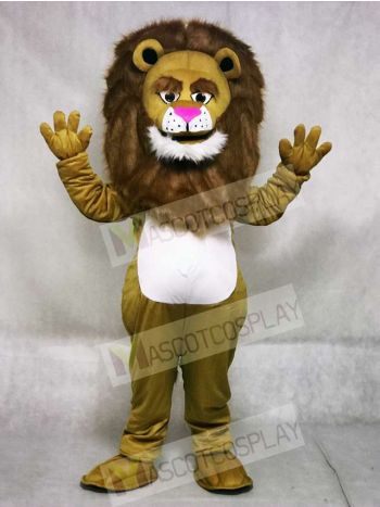 Fierce Wally Lion Mascot Costume