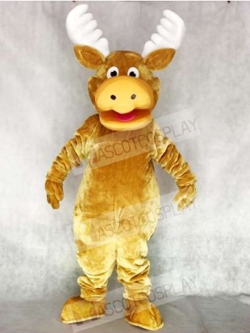 Brown Ikea Moose Mascot Costumes Animal 