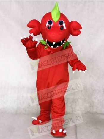 Red Dragon Mascot Costumes 