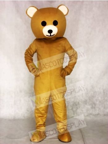 Brown Teddy Bear Mascot Costumes Animal